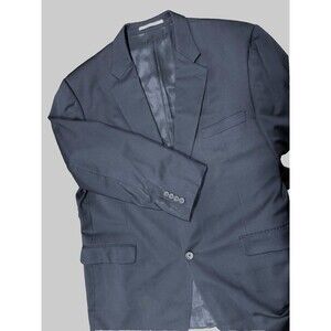 Burberry London Nice Elegant Blazer Jacket Mens Regular Wool Coat Black 46 R